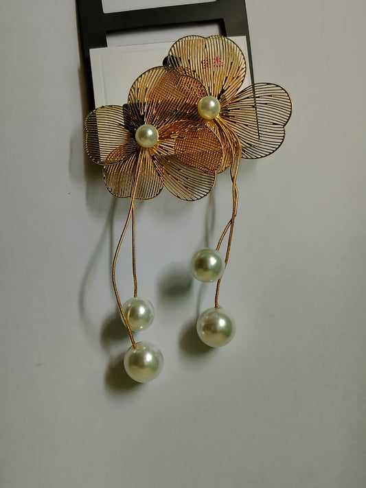 Korean Luxury Flower Earrings