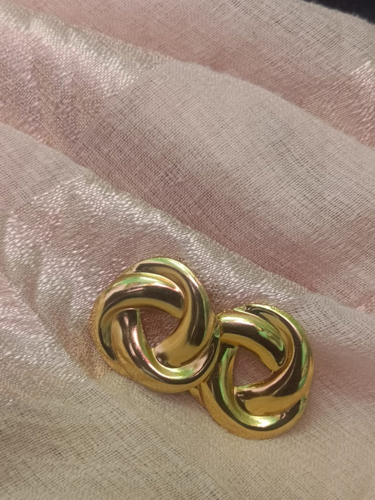 Cicular Spiral Earrings