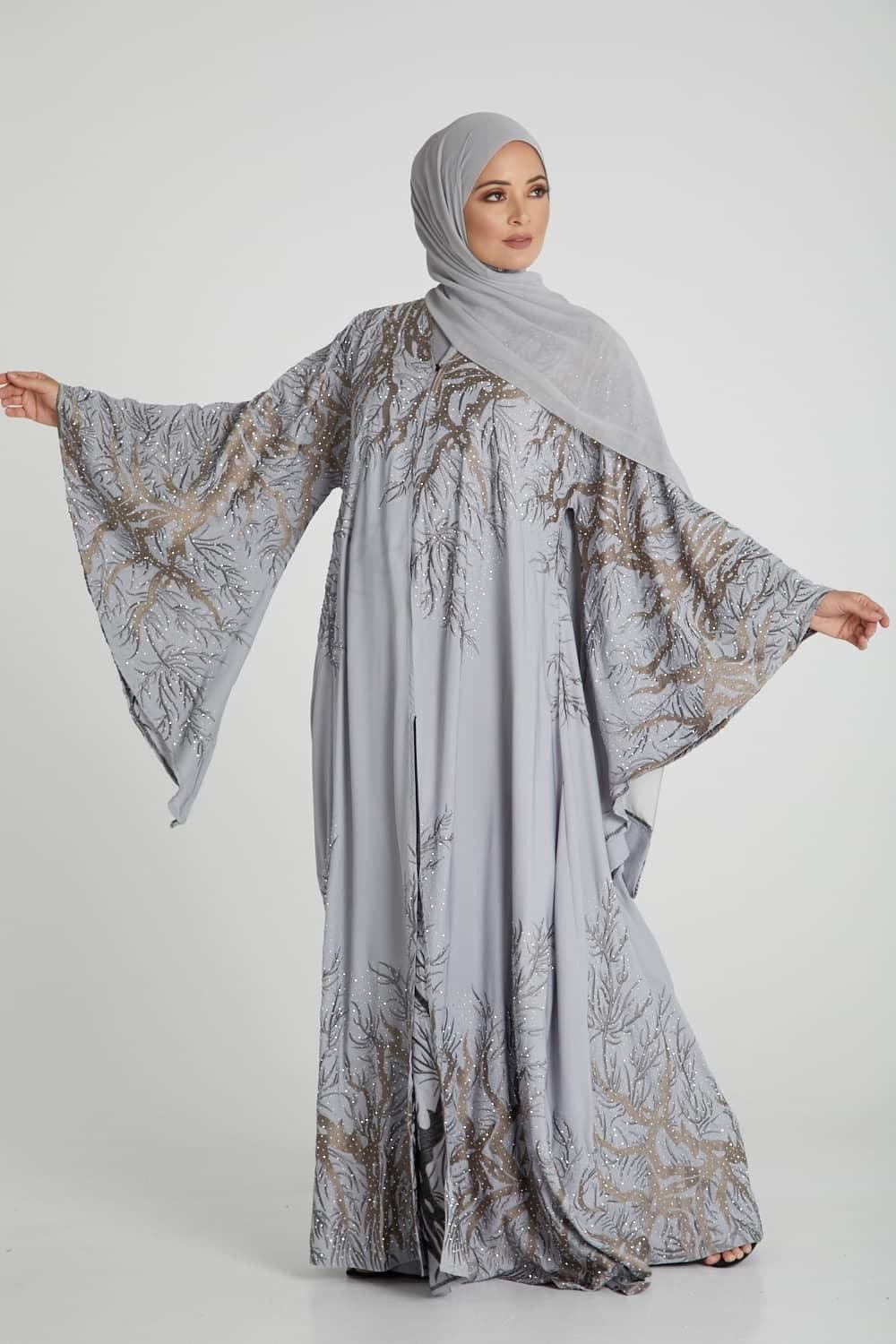 Floral Abaya