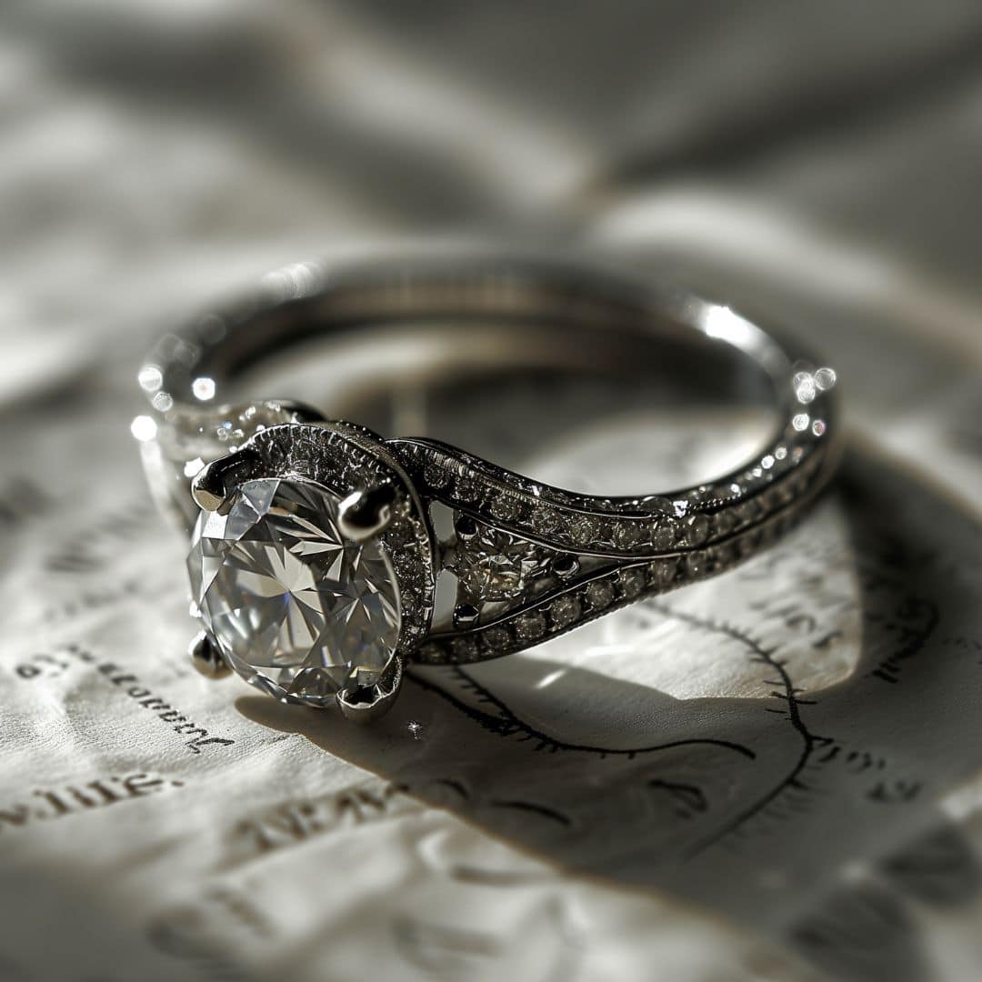 Engagement Ring view 1