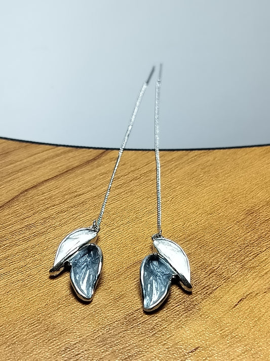 Korean Style Needle Thread Earring