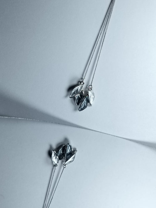 Korean Style Needle Thread Earring