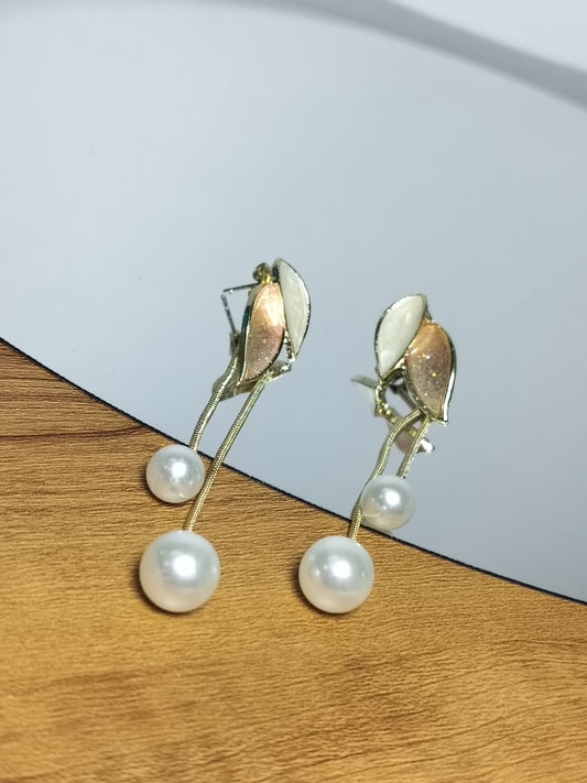 K-Pop Convertible Earrings – 2-in-1 Dual Style Jewelry