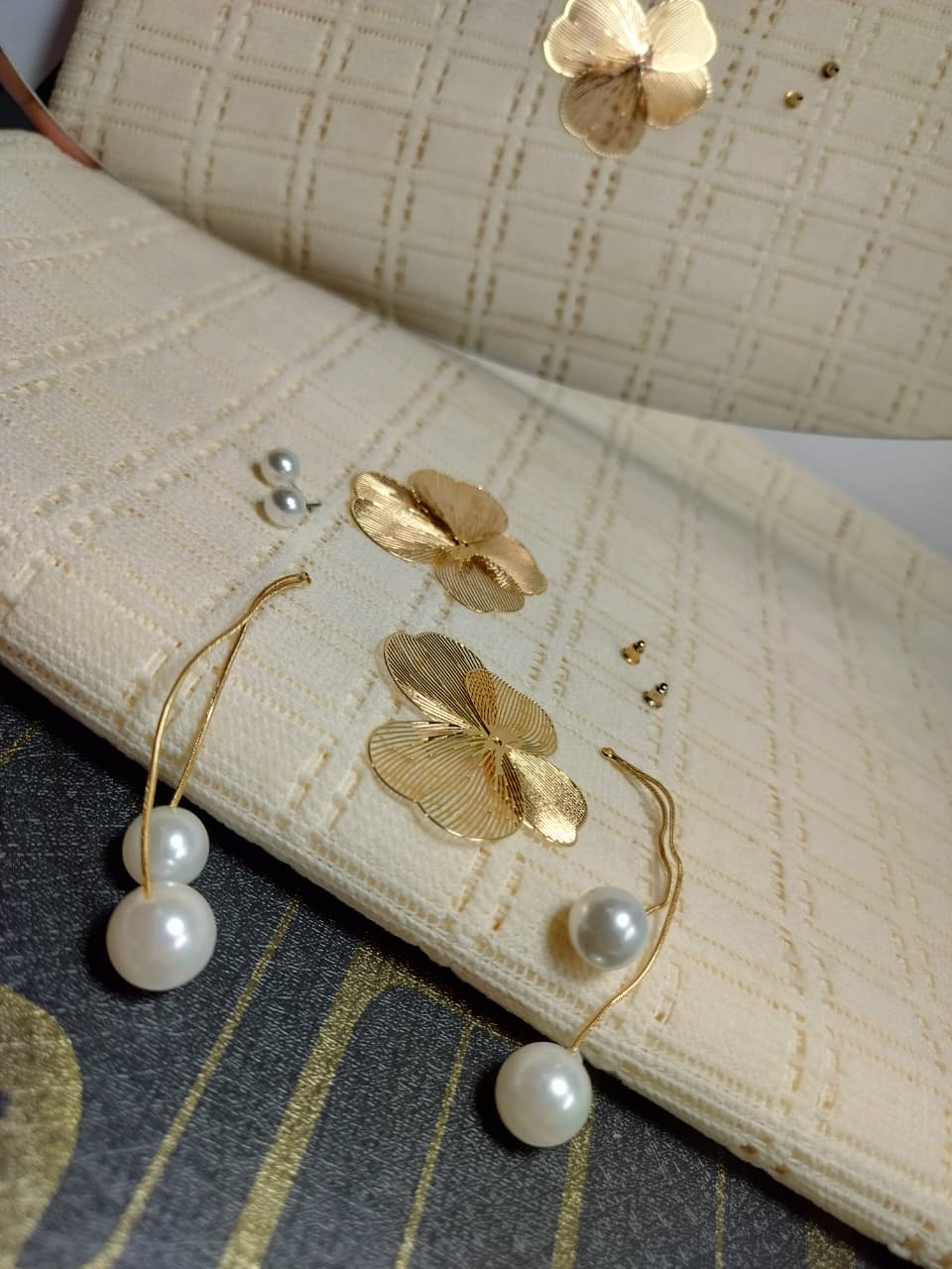 Korean Luxury Flower Earrings